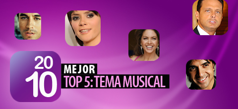 Telenovelas 2010: Top 5 de Temas Musicales