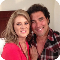 Amores Verdaderos: Erika Buenfil y Eduardo Yañez