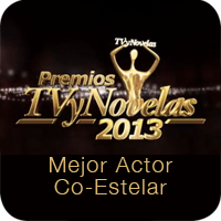 Premios TV y Novelas 2013: Mejor Actor Co-Estelar