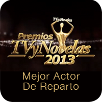 Premios TV y Novelas 2013: Mejor Actor De Reparto