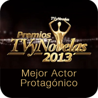 Premios TV y Novelas 2013: Mejor Actor Protagonico