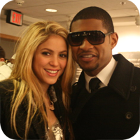 Shakira y Usher