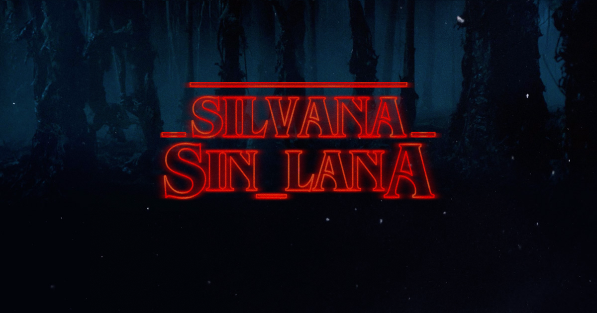 Stranger Things Logo: Silvana Sin Lana Telenovela