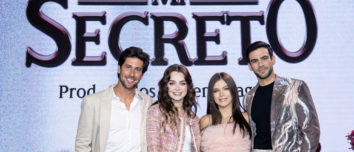 Macarena García, Isidora Vives, Diego Klein y Andrés Baida protagonizán 'Mi Secreto'.